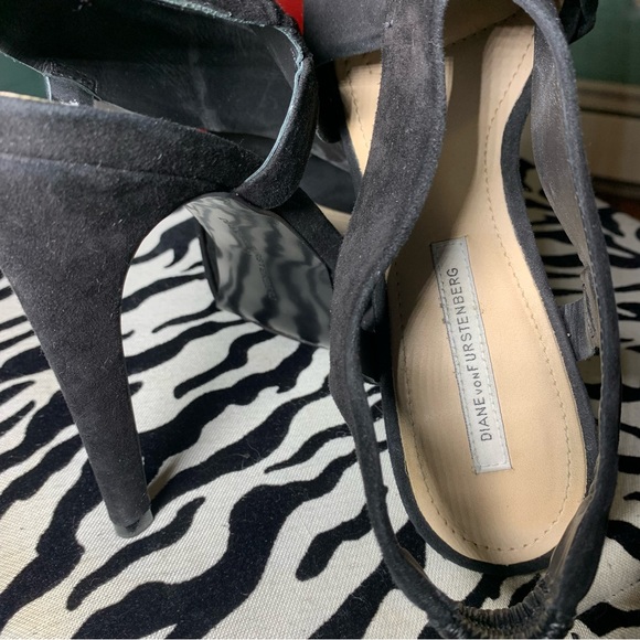 Black Diane von Furstenberg Pump Open toe - Picture 4 of 5